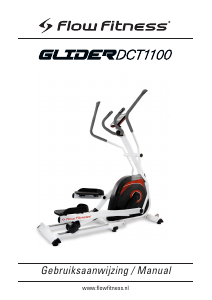 Handleiding Flow Fitness Glider DCT1100 Crosstrainer