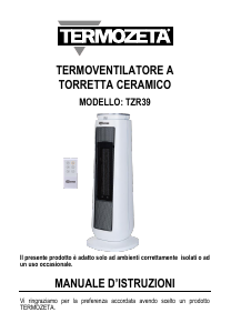Manual Termozeta TZR39 Heater