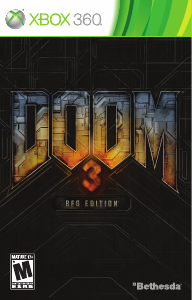 Manual Microsoft Xbox 360 DOOM 3 BFG Edition