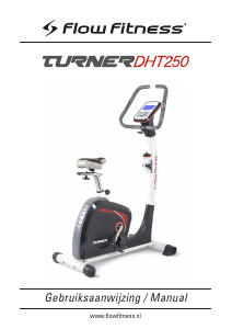 Handleiding Flow Fitness Turner DHT250 Hometrainer