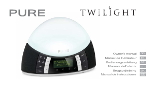 Brugsanvisning Pure Twilight Wake-up light