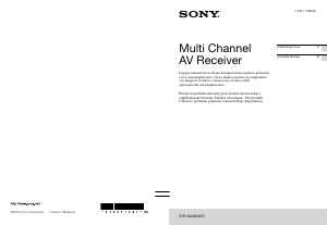 Manuale Sony STR-DA2800ES Ricevitore