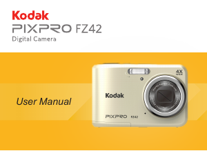 Manual Kodak PixPro FZ42 Digital Camera