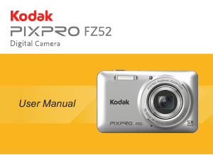 Handleiding Kodak PixPro FZ52 Digitale camera