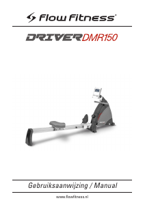 Manual Flow Fitness Driver DMR150 Rowing Machine