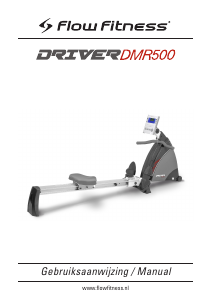 Manual Flow Fitness Driver DMR300 Rowing Machine