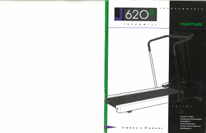 Manual Tunturi J620 Treadmill