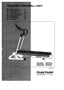 Handleiding Tunturi J661F Loopband