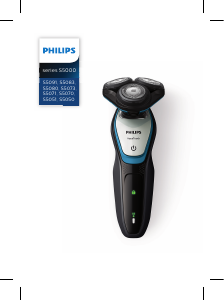 Kullanım kılavuzu Philips S5073 AquaTouch Tıraş makinesi