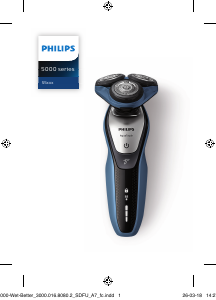 Kullanım kılavuzu Philips S5620 AquaTouch Tıraş makinesi