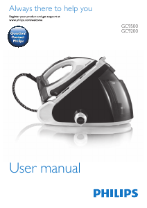 Manual Philips GC9220 PerfectCare Iron