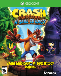 Manual Microsoft Xbox One Crash Bandicoot N.Sane Trilogy