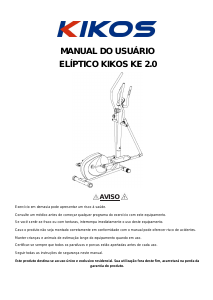 Manual Kikos KE 2.0 Bicicleta elíptica