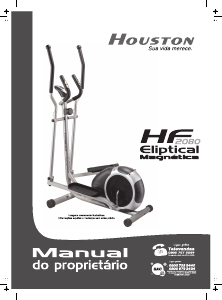 Manual Houston Fitness HF2080 Bicicleta elíptica