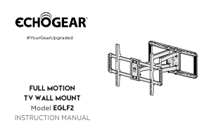 Manual Echogear EGLF2 Wall Mount