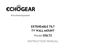 Handleiding Echogear EGLT2 Muurbeugel