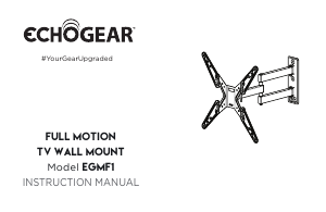 Handleiding Echogear EGMF1 Muurbeugel