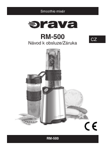 Manuál Orava RM-500 Mixér