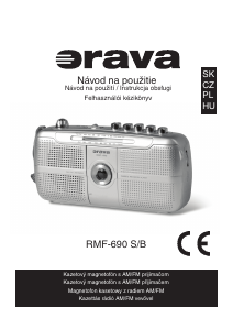 Návod Orava RMF-690B Rádio