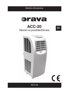 Návod Orava ACC-20 Klimatizácia