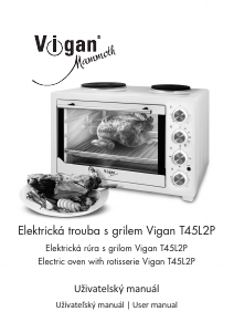 Manual Vigan T45L2P Oven