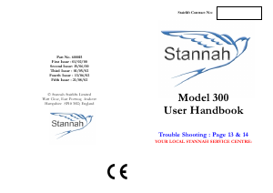 Manual Stannah 300 Stairlift