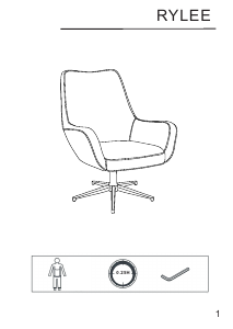 Handleiding JYSK Oldekrog Fauteuil