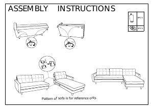 Brugsanvisning JYSK Torekov Sofa