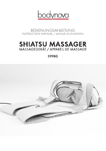 Bedienungsanleitung Bodynova 599BG Massagegerät