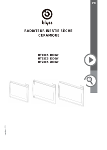 Mode d’emploi Blyss HT15CS Chauffage