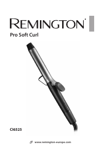 Посібник Remington CI6525 Pro Soft Curl Прилад для укладання волосся