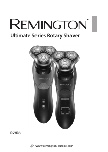 Manual Remington XR1550 Ultimate Series Máquina barbear