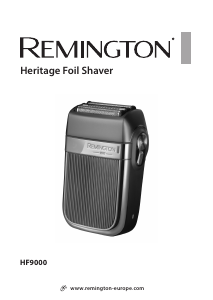 Manual Remington HF9000 Heritage Máquina barbear