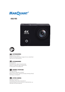 Manual MarQuant 002-195 Action Camera