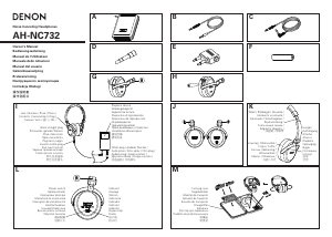 Manual Denon AH-NC732 Headphone