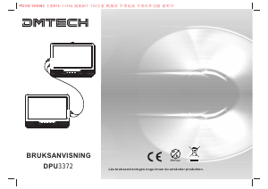 Bruksanvisning DMTech DPU3372 DVD spelare