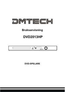 Bruksanvisning DMTech DVD2013HP DVD spelare