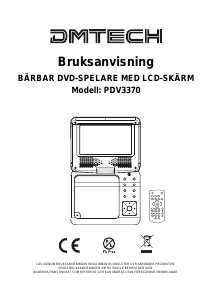 Bruksanvisning DMTech PDV3370 DVD spelare