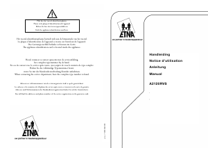 Handleiding ETNA A2120RVS Magnetron