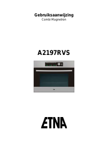 Handleiding ETNA A2197RVS Magnetron