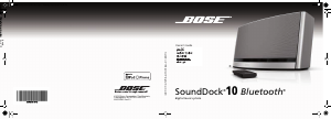 Manual Bose SoundDock 10 Speaker Dock