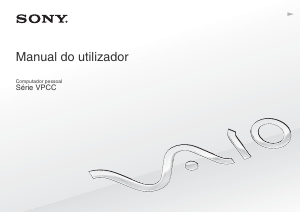 Manual Sony Vaio VPCCB3C5E Computador portátil