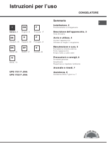 Manual Hotpoint UPS 1722 F J_HA Congelador