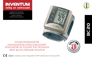 Manual Inventum BC20 Blood Pressure Monitor