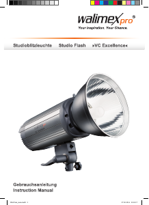 Manuale WalimexPro VC-100 Excellence Flash