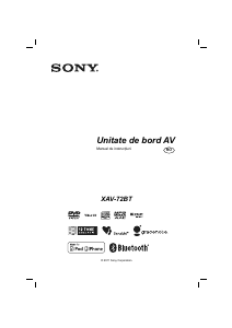 Manual Sony XAV-72BT Player auto