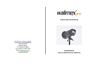 Bedienungsanleitung WalimexPro VC-800 Plus Blitz