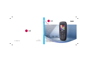 Handleiding LG KG110 Mobiele telefoon