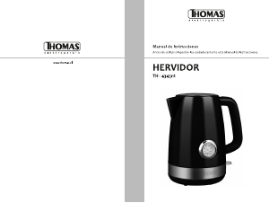 Manual de uso Thomas TH-4345NT Hervidor