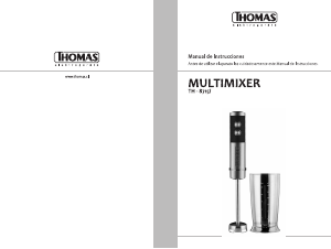 Manual de uso Thomas TH-8715i Batidora de mano